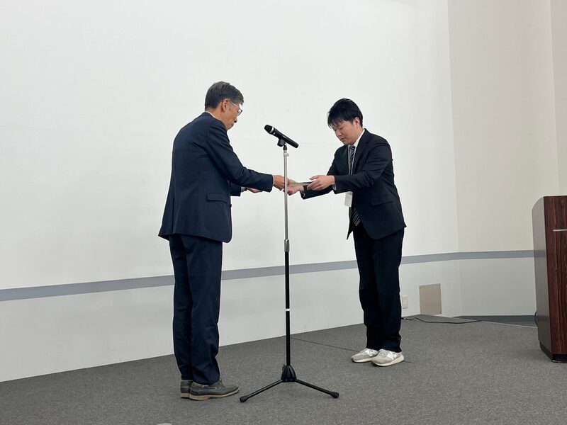 本学薬学部博士課程3年生の田口央基