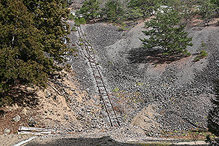 明延鉱山インクライン跡