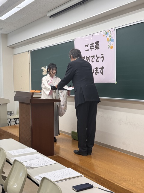 卒業式３