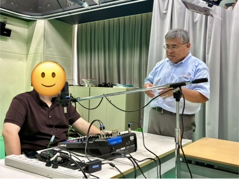 4Fスタジオでの収録