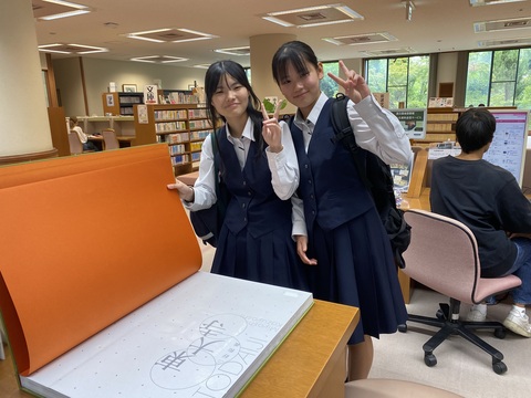 【徳島キャンパス】図書館見学