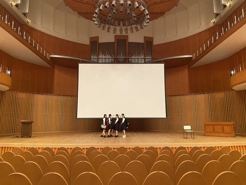 むらさきホール見学