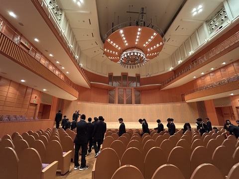 むらさきホール見学 むらさきホール見学