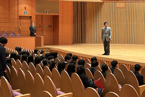 むらさきホール見学