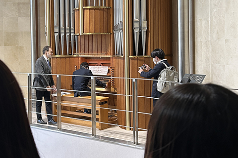 パイプオルガン見学2