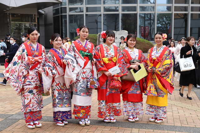 徳島キャンパス卒業式5