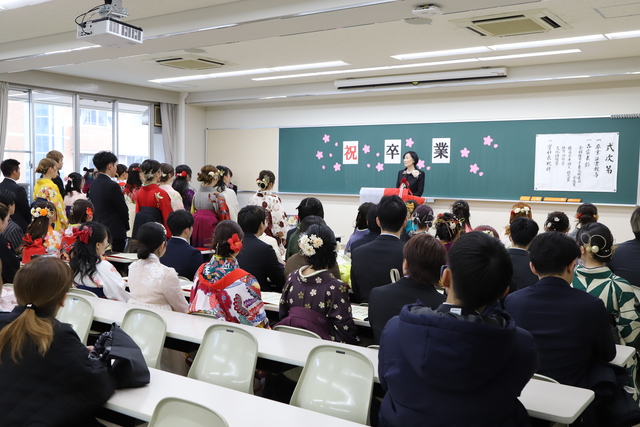徳島キャンパス卒業式6