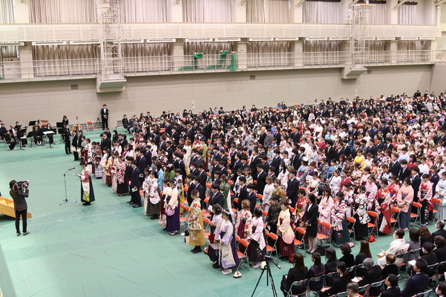 徳島キャンパス卒業式12