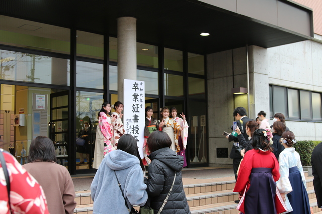 徳島キャンパス卒業式10
