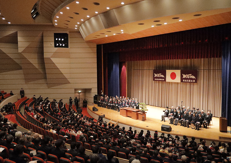 香川キャンパス卒業式