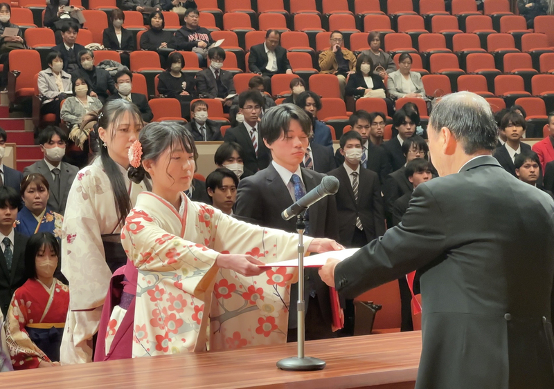 香川キャンパス卒業式7