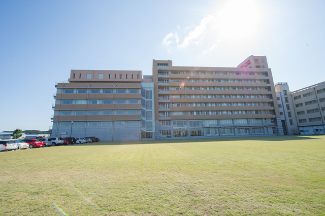 香川薬学部研究棟裏 香川薬学部研究棟裏