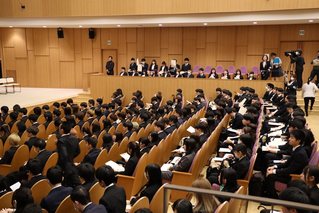 高松駅キャンパス入学式14