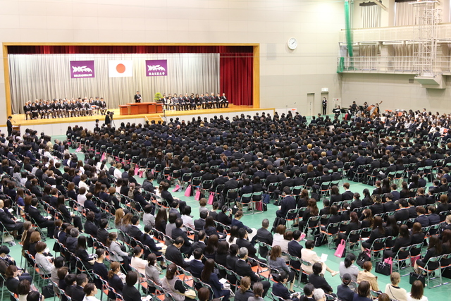 徳島キャンパス入学式2