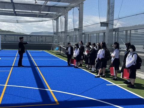 清和女子　施設見学④