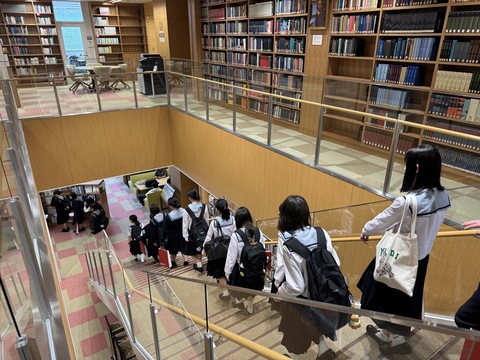 清和女子　施設見学③