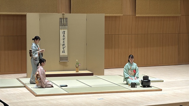 裏千家の山本宗知業躰様による点前解説3 裏千家の山本宗知業躰様による点前解説3