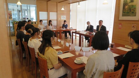 学生生活に関する学長との懇談会②