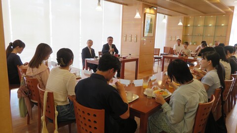 学生生活に関する学長との懇談会③
