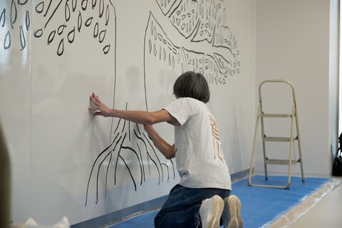 山口一郎さんライブペイント