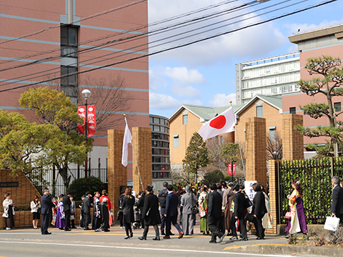 徳島キャンパス令和7年度卒業式6