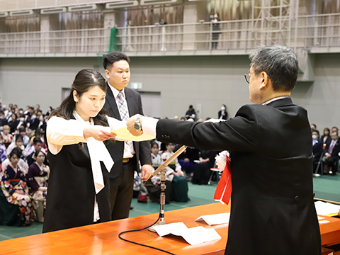 徳島キャンパス令和7年度卒業式11