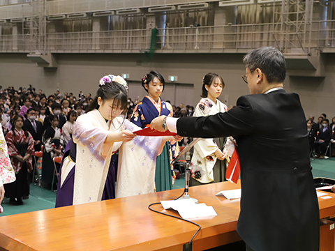 徳島キャンパス令和7年度卒業式15