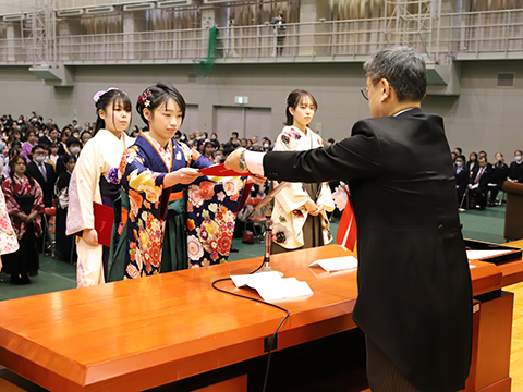 徳島キャンパス令和7年度卒業式16