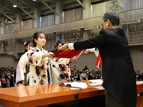徳島キャンパス令和7年度卒業式16
