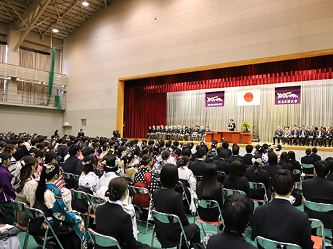 徳島キャンパス令和7年度卒業式17