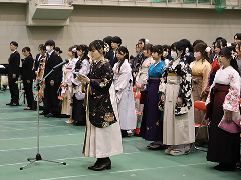 徳島キャンパス令和7年度卒業式24