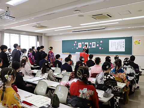 徳島キャンパス令和7年度卒業式26