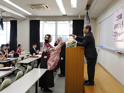 徳島キャンパス令和7年度卒業式27