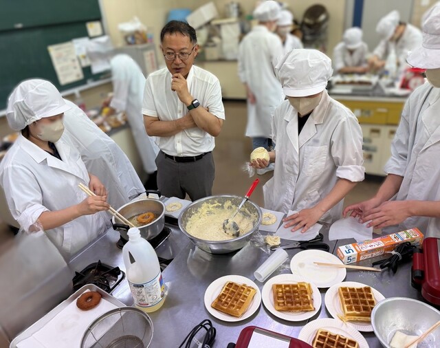 「もちっとむぎゅっとの会」が牟岐町で地域実習を実施【食物栄養学科】