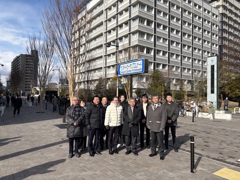 サンポートガーデンプロムナード記念撮影